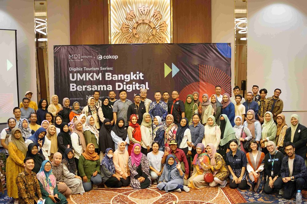 MDI Ventures Gandeng Cakap Dukung Pertumbuhan Sektor Pariwisata Berkelanjutan Lewat Program Digibiz