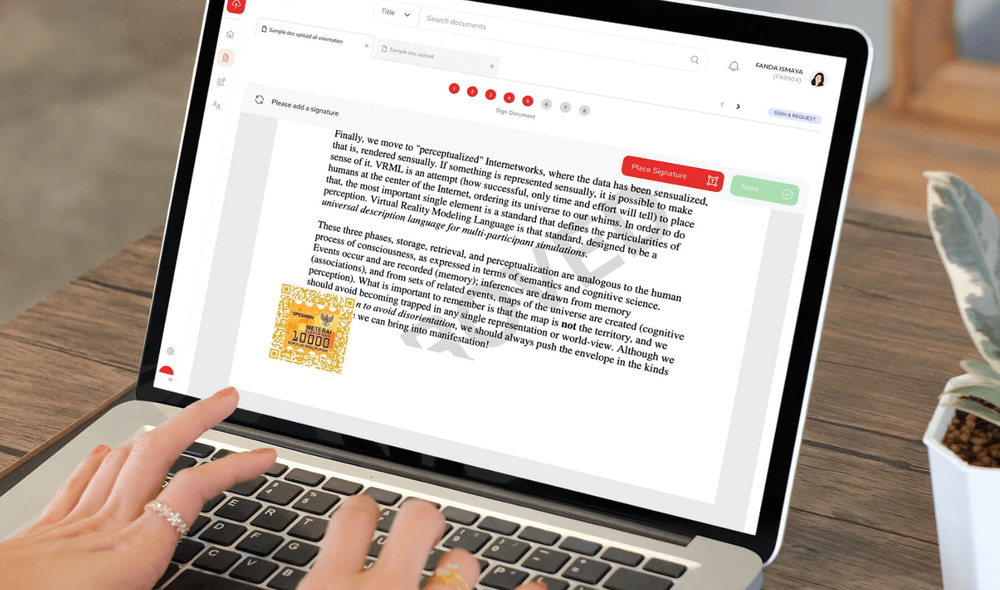 Privy Gencarkan Transaksi Dokumen Elektronik Lewat Peluncuran E-meterai