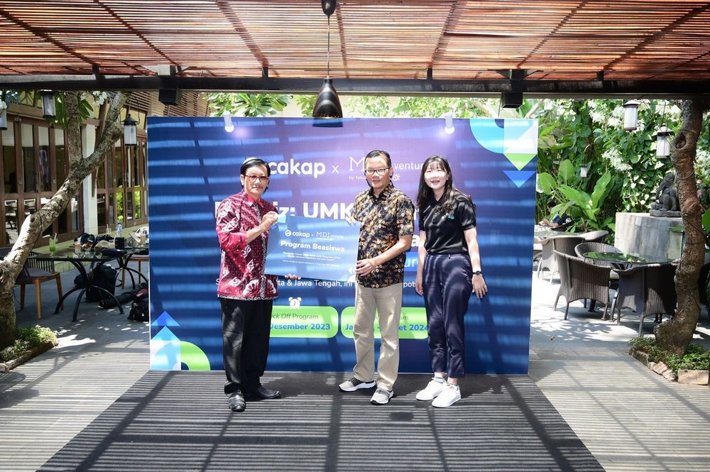 MDI Ventures Gandeng Cakap Beri Pelatihan Digital di Jogja dan Jateng